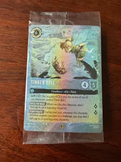 Tinker Bell Giant Fairy 11 Promo Disney Lorcana Foil Holo Card 11/P3 NM - Image 1