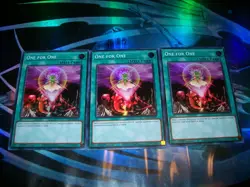 3x One for One 1st Edition Super Rare RA03-EN056 Yu-Gi-Oh! - Image 1