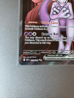Pokemon TCG Destined Rivals Team Rocket's Mewtwo EX 213/182 Ultra Rare Card - Image 5