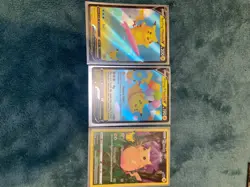 Flying and Surfing Pikachu V and full Art - 3 Card Set - Celebrations Pokemon NM - Image 1