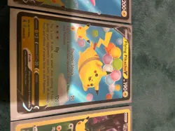Flying and Surfing Pikachu V and full Art - 3 Card Set - Celebrations Pokemon NM - Image 3