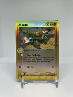 Anorith 27/100 Reverse Holo EX Sandstorm Pokemon Card Vintage 2003 MP - Image 1