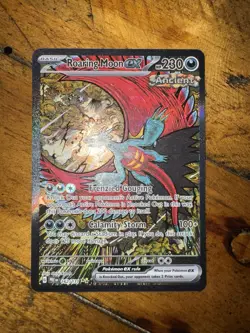 Pokemon Card TCG Roaring Moon EX 162/131 Sir Prismatic Evolutions Alt Art - Image 2