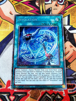 Invocation ra04-en281 (NEW) Platinum-Secret Yu-Gi-Oh - Image 1