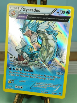 Pokemon TCG Gyarados Ancient Origins 21/98 Holo Rare Trading Card TCG - Image 3