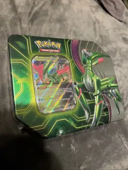 Pokemon Trading Card Games Paradox Destinies Iron Leaves ex Tin Sealed - Image 1