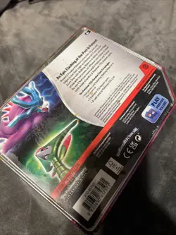 Pokemon Trading Card Games Paradox Destinies Iron Leaves ex Tin Sealed - Image 2