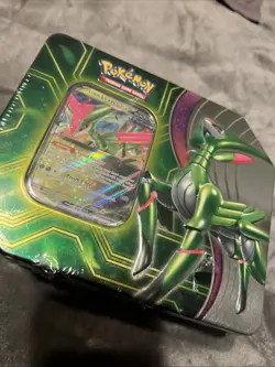 Pokemon Trading Card Games Paradox Destinies Iron Leaves ex Tin Sealed - Image 5