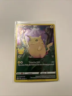 Pokemon Pikachu TCG Celebrations Card 005/025 25th Anniversary - Image 1