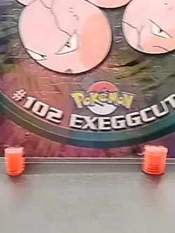 Pokemon #102 Exeggcute Card Topps Chrome 2000 TV Animation Edition - Image 4