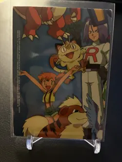 1999 Topps Pokemon #TV8 Gary Oak (TV Animation Edition Puzzle Card) NM - Image 2