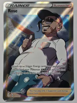 Pokemon TCG Rose Shining Fates Holo Ultra Rare Card 071/072 NM/Mint Condition - Image 1