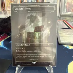 MTG English Dracula's Tomb - Phyrexian Tower NM Foil Secret Lair NM/M - Image 2