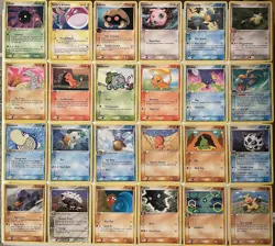 Vintage Pokemon Mid Era Card Lot Of 24 Various Sets Commons Rares 2005-2007 - Image 1