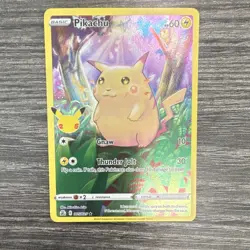 Pokemon Pikachu 005/025 Celebrations Holo Rare Full Art Basic 60 HP TCG Card - Image 1