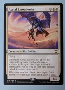 Aerial Extortionist Commander: Streets of New Capenna #11 NM - Image 1