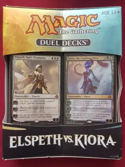 Magic The Gathering DUEL DECKS ELSPETH VS KIORA New Sealed Box Set MTG - Image 1
