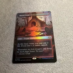 Blood Crypt (0349) (Borderless) (Foil) MTG Lorwyn Eclipsed - Image 2