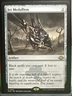 MTG Magic : Jet Medallion MH3 292 - Modern Horizons 3 - Rare / PACK FRESH - Image 1