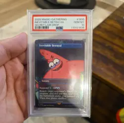 MTG Inevitable Betrayal SpongeBob Secret Lair Drop #1935 | PSA 10 GEM Mint - Image 1