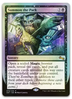 Summon the Pack #74 (Foil) (LP) Unstable UST Magic MTG - Image 1