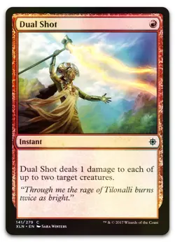 Dual Shot #141 (Foil) (LP) Ixalan XLN Magic MTG - Image 1