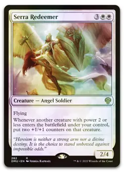 Serra Redeemer #282 (Foil) (LP) Dominaria United DMU Magic MTG - Image 1