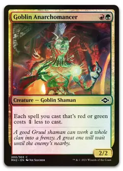 Goblin Anarchomancer #200 (Foil) (NM) Modern Horizons 2 MH2 Magic MTG - Image 1