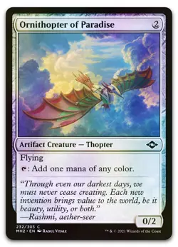 Ornithopter of Paradise #232 (Foil) (NM) Modern Horizons 2 MH2 Magic MTG - Image 1