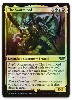 The Swarmlord #176 (Foil) (NM) Warhammer 40,000 40K Magic MTG - Image 1