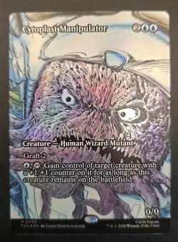 Cytoplast Manipulator (Borderless) Teenage Mutant Ninja Turtles MTG Foil NM - Image 1