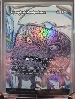 Cytoplast Manipulator (Borderless) Teenage Mutant Ninja Turtles MTG Foil NM - Image 3