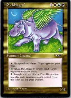 MTG Magic The Gathering Phelddagrif Alliances Played See Scan D - Image 1
