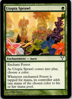 Lot of 6 MTG Magic The Gathering Utopia Sprawl Dissension See Scans - Image 1