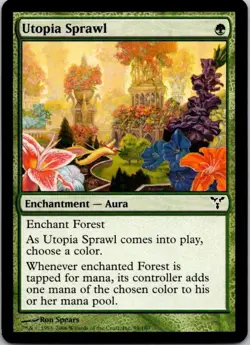 Lot of 6 MTG Magic The Gathering Utopia Sprawl Dissension See Scans - Image 3
