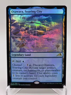 MTG Otawara Soaring City Promo Pack Kamigawa Neon Dynasty NM Magic - Image 1