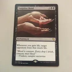 MTG Sanguine Bond Commander 2017 NM - Image 1