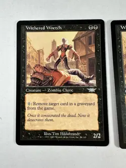 Withered Wretch 1x MtG Legions LGN SP/NM lot of 2 - Image 2