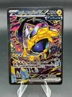 Iron Hands EX 154/131 Prismatic Evolution SIR Pokemon Special Illustration Rare - Image 1