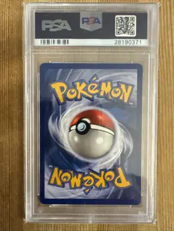 Moltres 12/62 Fossil Set Holo Unlimited Pokemon Vintage WotC 1st Edition PSA 9 - Image 2
