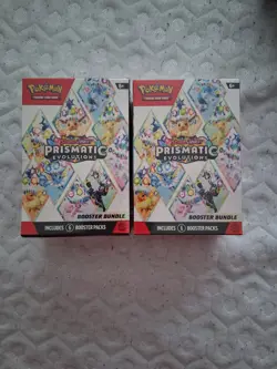 Pokemon TCG Prismatic Evolutions Booster Bundle - Lot of 2 - Factory Sealed - Image 1
