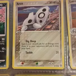 Pokemon TCG Diamond & Pearl Lot of 9, Shinx, Luxio, Mightyena, Aron, Lairon - Image 4