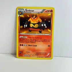 Emboar 20/114 Holo Rare Pokemon TCG Black & White NM - Image 1