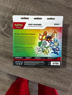 Pokemon TCG First Partner Illustration Collection Promo Booster Box 2026 SEALED - Image 2
