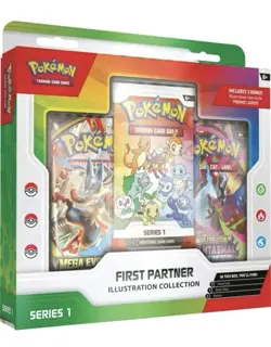 Factory Sealed Pokemon First Partner Series 1 Illustration Collection - Image 1