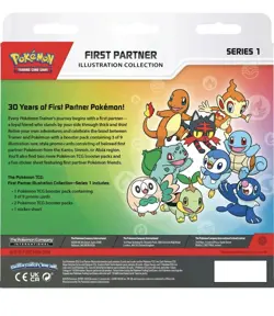 Factory Sealed Pokemon First Partner Series 1 Illustration Collection - Image 2