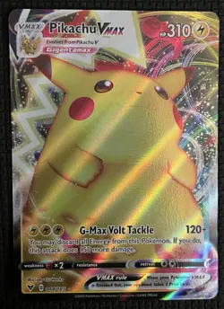 Pokemon TCG Pikachu VMAX full art 044/185 Vivid Voltage - Image 1