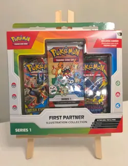Pokemon TCG First Partner Illustration Collection Series 1 Box SEALED - Image 1