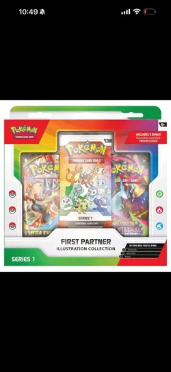 Pokemon Cards 30th Anniversary First Partner Illustration Collection Series 1 - Image 1