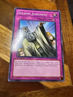 Solemn Judgment SDLS-EN038 1st Edition Common PL + BONUS - Image 1